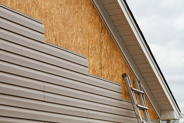 Professional Storm Damage Siding Repair technician working in Laurens, SC